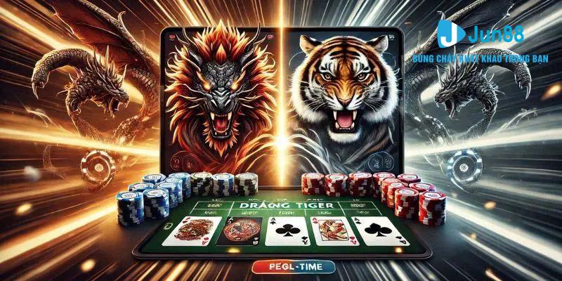 Tìm hiểu thông tin về trò chơi Rồng Hổ tại nhà cái Jun88